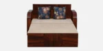Killow Wooden Sofa Cum Bed With Comfortable Backrest Design - Image 8