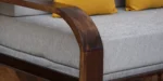 Valencia Solid Wood Sofa Cum Bed With Classic Design - Image 8