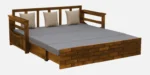 Rosella Elegant Sofa Cum Bed With Comfortable Seating - Image 11