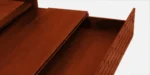 Meadow Solid Sheesham Wood Sofa Cum Bed In Rich Walnut Finish - Image 6