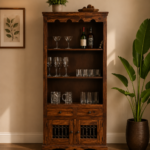 Wooden Crockery Cabinet for Dining Room