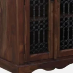 Solid Wood Crockery Cabinet with Glass Doors - Image 11