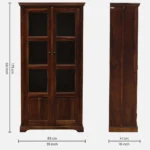 Wooden Dining Room Crockery Cabinet - Image 3