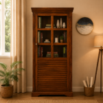 Premium Sheesham Wood Crockery Unit
