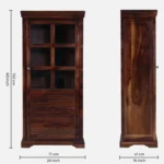 Premium Sheesham Wood Crockery Unit - Image 3