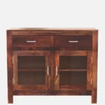 Large Wooden Crockery Cabinet with Drawers - Image 10