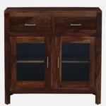 Handcrafted Wooden Crockery Cabinet - Image 4