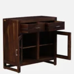 Handcrafted Wooden Crockery Cabinet - Image 5