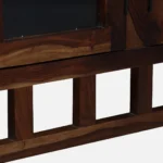 Traditional Sheesham Wood Crockery Unit - Image 13