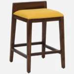 Somira Wooden High Chairs in Natural Finish (Set of 2) - Image 6