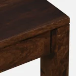 Hrivon Wooden Bar Stools in Classic Walnut Finish (Set of 2) - Image 2
