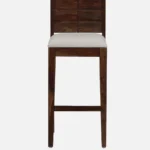 Krevix Wooden Bar Stools in Light Oak Finish (Set of 2) - Image 7