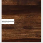Briston Wooden Bar Stool with Backrest in Honey Finish - Image 4