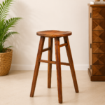 Solen Sheesham Wood Counter Stool for Dining and Bar Areas